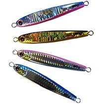 Amazon.co.jp: 【メタルジグ80g】TGベイト風 4本セット 高比重 ルアー